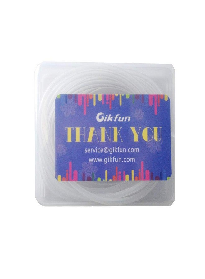 Gikfun 9.84 Ft 3m Silicone Tube 2mm ID x 4mm OD Flexible Silicone Rubber Tubing Water Air Hose Pipe Transparent for DIY Peristaltic Pump Transfer EK1962 - Image 4